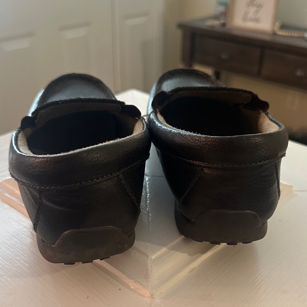 Classic dark brown Kids Loafers - Picture 3 of 4
